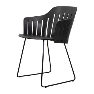 Choice Dining Chair with Black Sled Base (7110629621820)