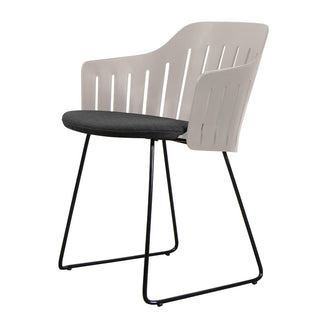 Choice Dining Chair with Black Sled Base (7110629621820)