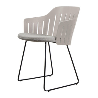 Choice Dining Chair with Black Sled Base (7110629621820)