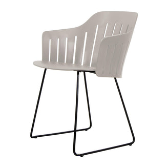 Choice Dining Chair with Black Sled Base (7110629621820)