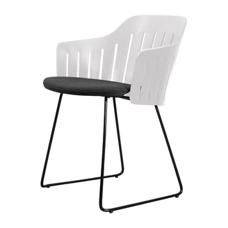 Choice Dining Chair with Black Sled Base (7110629621820)