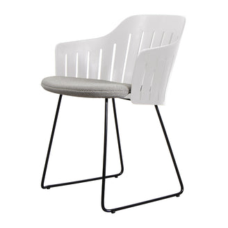 Choice Dining Chair with Black Sled Base (7110629621820)