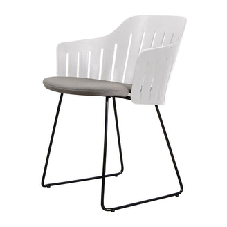 Choice Dining Chair with Black Sled Base (7110629621820)