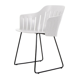 Choice Dining Chair with Black Sled Base (7110629621820)