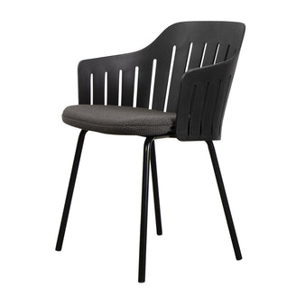 Choice Dining Chair with Black Steel Legs (7109172723772)