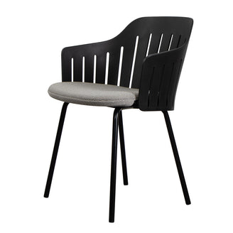 Choice Dining Chair with Black Steel Legs (7109172723772)