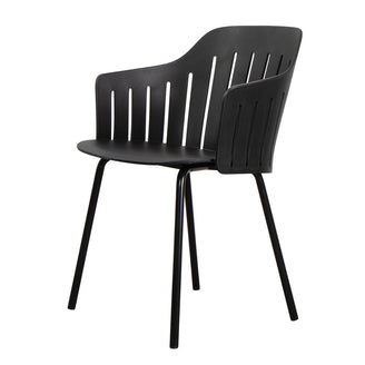 Choice Dining Chair with Black Steel Legs (7109172723772)