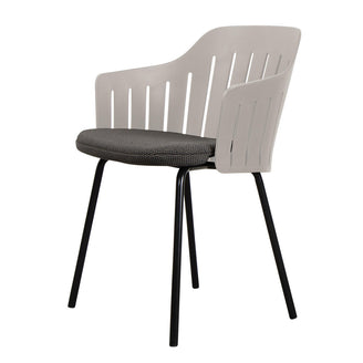 Choice Dining Chair with Black Steel Legs (7109172723772)