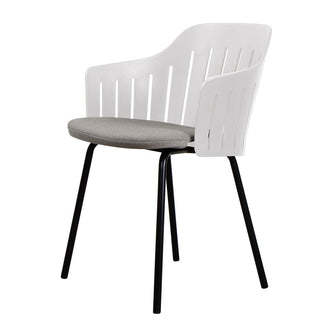 Choice Dining Chair with Black Steel Legs (7109172723772)