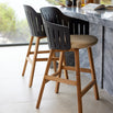 Choice Counter Chair with Teak Legs (7110600622140)