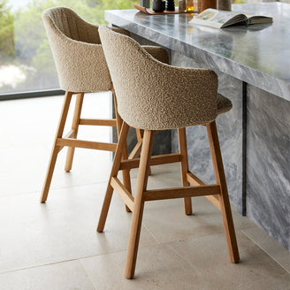 Choice Counter Chair with Teak Legs (7110600622140)