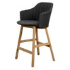 Choice Counter Chair with Teak Legs (7110600622140)