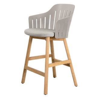 Choice Counter Chair with Teak Legs (7110600622140)