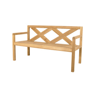 Grace 2 Seater Teak Bench (6775743578172)