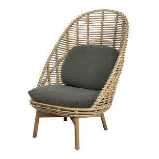 Hive Highback Chair With Teak Legs