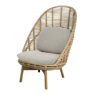 Hive Highback Chair With Teak Legs