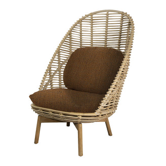 Hive Highback Chair With Teak Legs