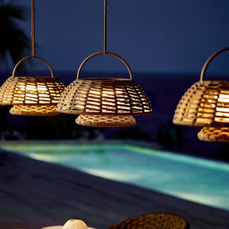 Illusion Outdoor LED Hanging Lantern (7114229579836)