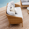 Ocean Large Woven Outdoor 3 Seater Sofa (7107040804924)