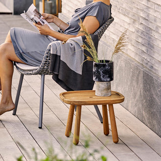 Royal Square Teak Coffee Table (4723769835580)