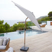 Sunshade 3 Metre Wood-Look Pole Tilt Parasol (7110538199100)