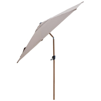 Sunshade 3 Metre Wood-Look Pole Tilt Parasol (7110538199100)