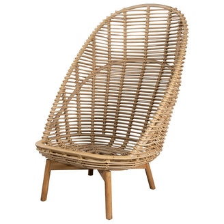 Hive Highback Chair With Teak Legs (7106596634684)