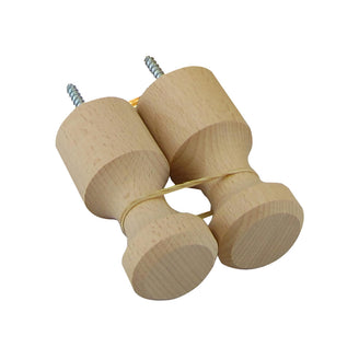 Pair of Wooden Peg Hooks (7128592973884)