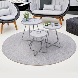 Dot Outdoor Round Carpet