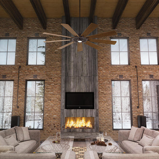 Gentry Indoor Ceiling Fans with LED Light (6980117987388)