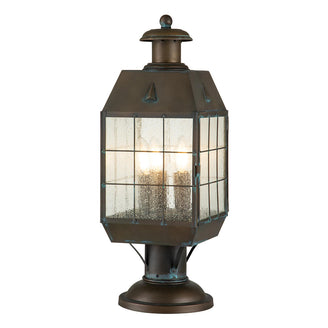 Nantucket Outdoor Large Pedestal Lantern (6990763720764)