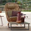 Hive Highback Chair With Teak Legs