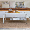 Luxembourg Low Coffee Table with Shelf