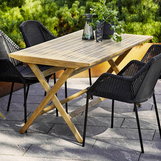 Flip Teak Folding Dining Table (4713638494268)