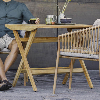 Flip Teak Folding Dining Table (4713638494268)