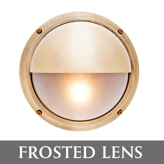 Round Bulkhead Lights with Shade (4649490776124)