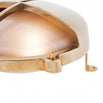 Round Bulkhead Lights with Split Shade and External Fixing Legs (4653421330492)