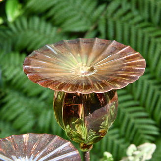 Copper Poppy Seedhead Stakes (4651875336252)