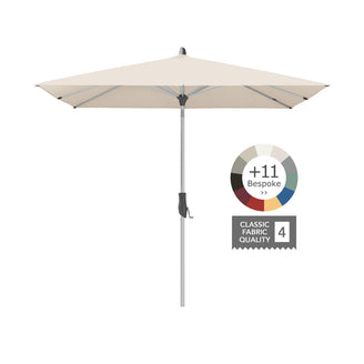 AluTwist Easy Rectangular Centre Pole Parasols (4650505994300)