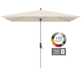 AluTwist Rectangular Centre Pole Parasols (4650505994300)