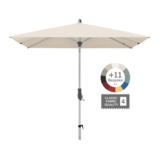 AluTwist Easy Square Centre Pole Parasols (4650507010108)