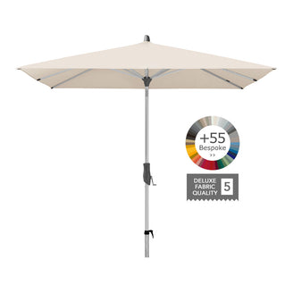 AluTwist Square Centre Pole Parasols (4650507010108)