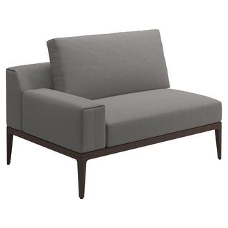 Grid Left / Right Dining Sofa with Arm (7125510848572)