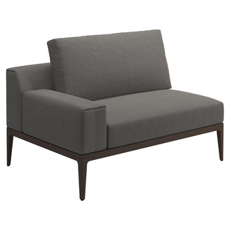 Grid Left / Right Dining Sofa with Arm (7125510848572)