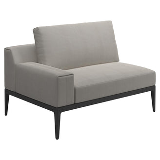 Grid Left / Right Dining Sofa with Arm (7125510848572)