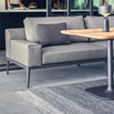 Grid Left / Right Dining Sofa with Arm (7125510848572)