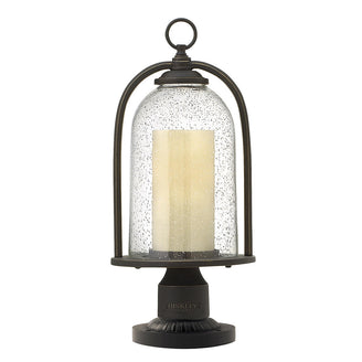 Quincy Outdoor Pedestal Lantern (4649164144700)