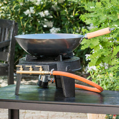 Hot Wok Pro Outdoor 12kW Gas Stove Set with Wok