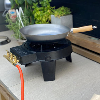 Hot Wok Pro Outdoor 12kW Gas Stove Set with Wok (7175557447740)