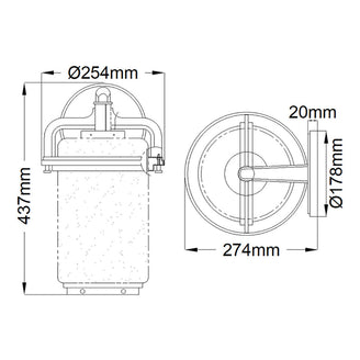 Andover Outdoor Wall Lanterns (6872804229180)